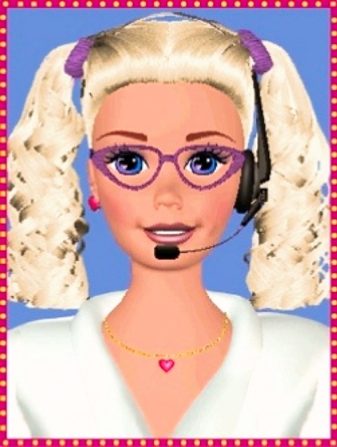 barbie magic hair styler