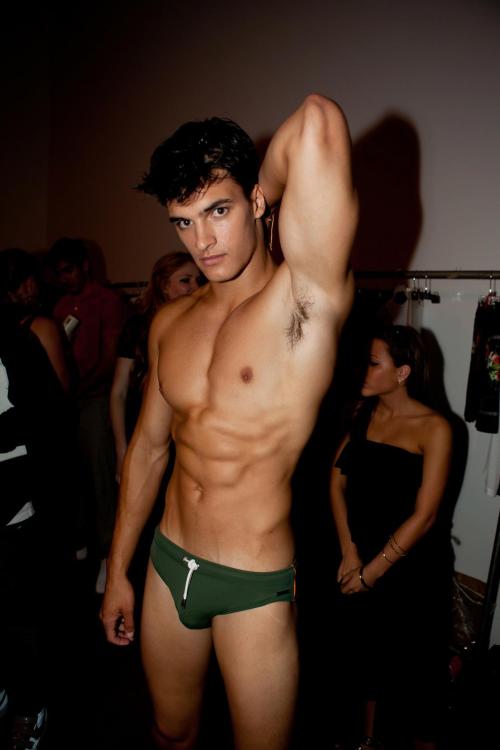 jviolini: “ Congrats to Matthew Terry (Ford) for the Superbowl Calvin Klein commercial! My shot from the Parke & Ronen runway show Sep’11 (© Justin Violini 2011) http://www.twitter.com/thejustinv http://www.justinviolini.com ”