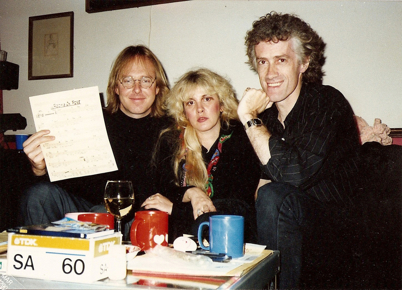 Stevie Nicks with Rupert HIne and Rick Nowels...