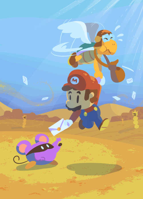 tubartist:My complete Paper Mario set, with all of the...