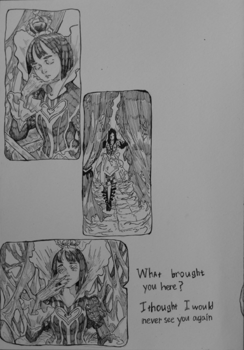 Fan-comic based on “Alice madness returns” gameI hope you...