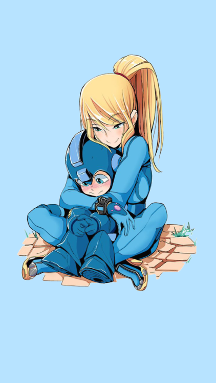 thisisforthepixels:Megaman and Samus 