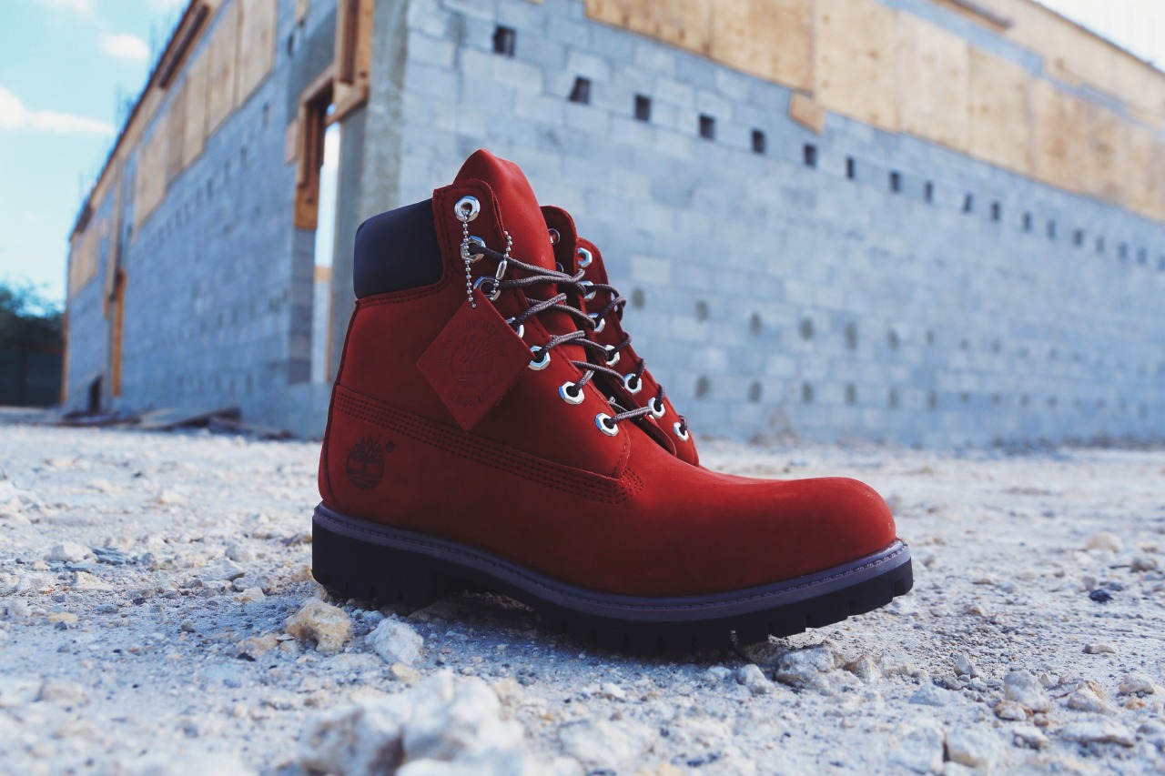Red Timberland 6inch BootAvailable Nowig - @cooljs183