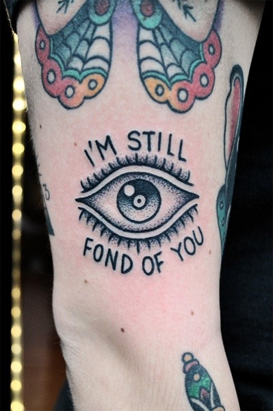 eye tattoos tumblr