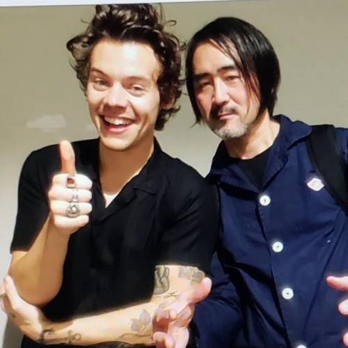 harrystylesdaily:Harry in Tokyo, Japan last year (via...