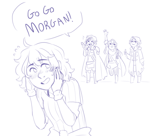 teslu:you can do it, morga– wait robin what are you doing here...