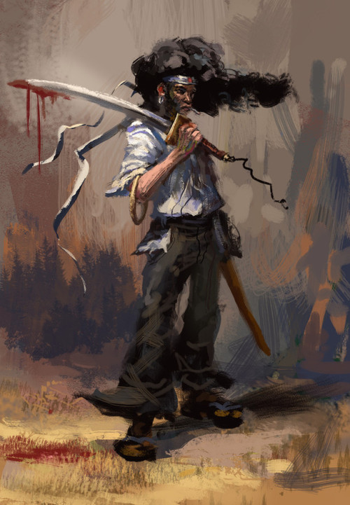 nubiamancy: “Afro Samurai” Imagery by >>>> ...