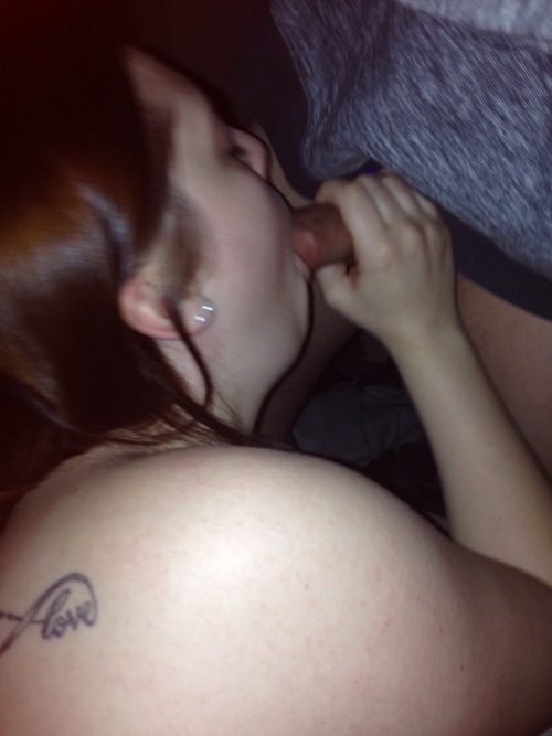 realkentuckyhotwife:Wife doing what she loves sucking cock and...