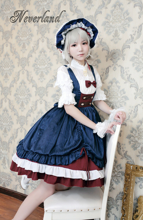 lolita-wardrobe:Preorder: Neverland Lolita 【-Snow White-】...