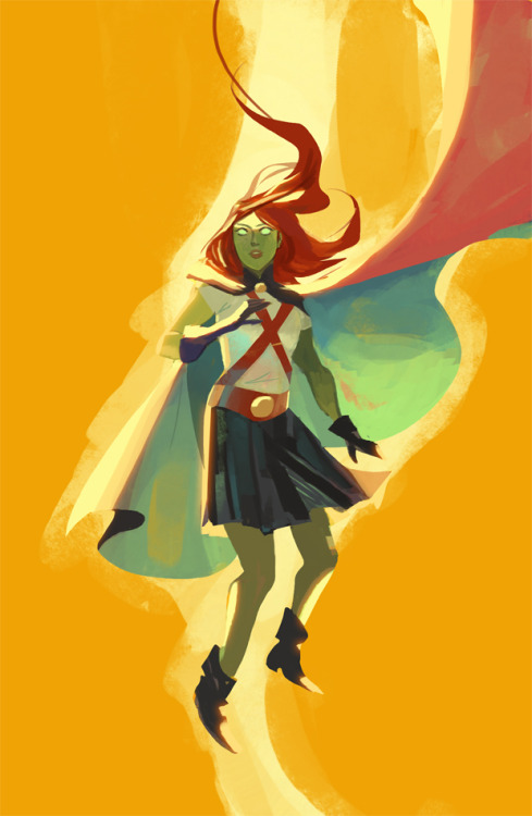 seventypercentethanol:Miss Martian.I started watching Young...