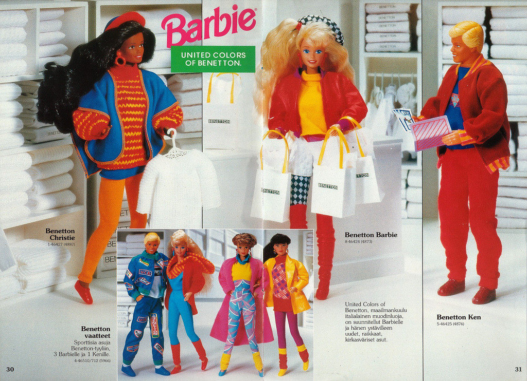 barbie united colors of benetton