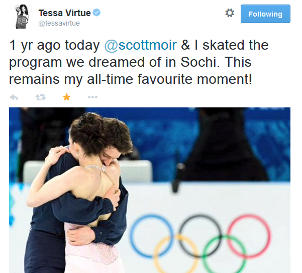 Tessa doesn't post much with her and Scott...
Tessa And Will Sleep Together