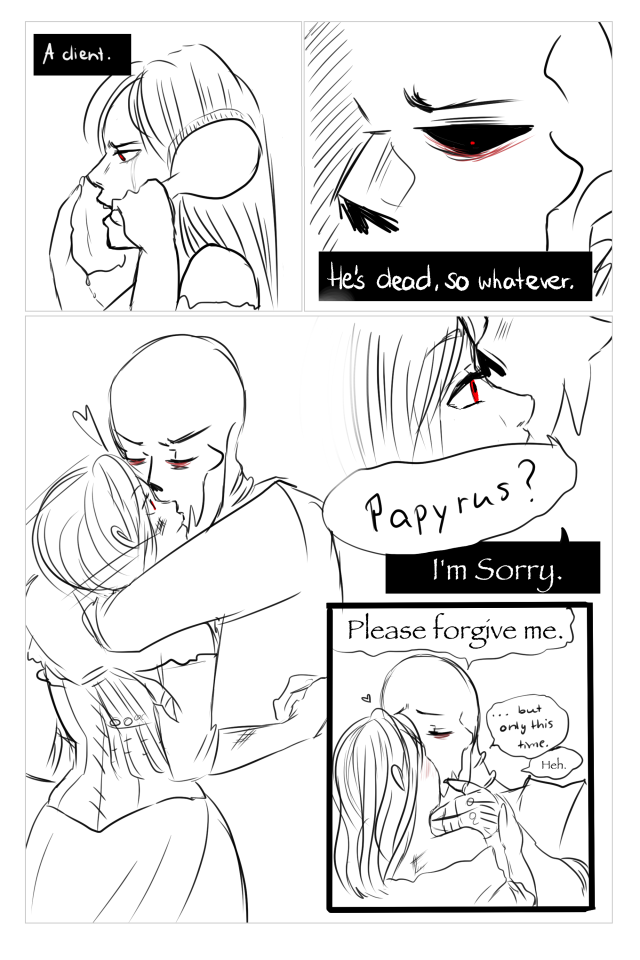 Wiccafell Papyrus And Chara First Kiss And Go