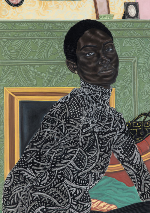 thunderstruck9:Toyin Ojih Odutola (Nigerian, b. 1985), Paris...