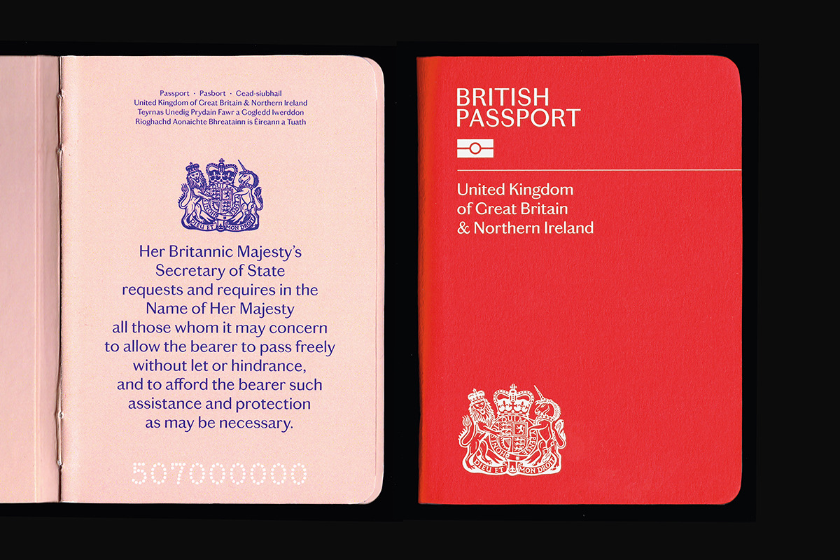 British Passport Design Competition Entry By Jig Print Design Co