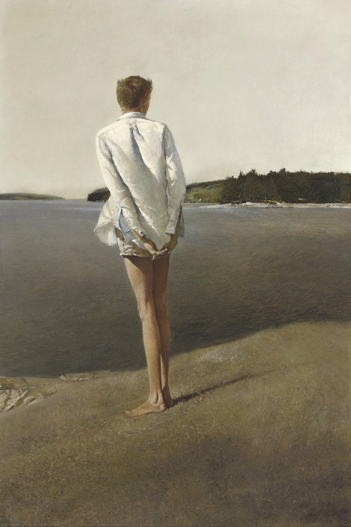 k250966:Andrew Wyeth (1917-2009) Above the Narrows (1960)