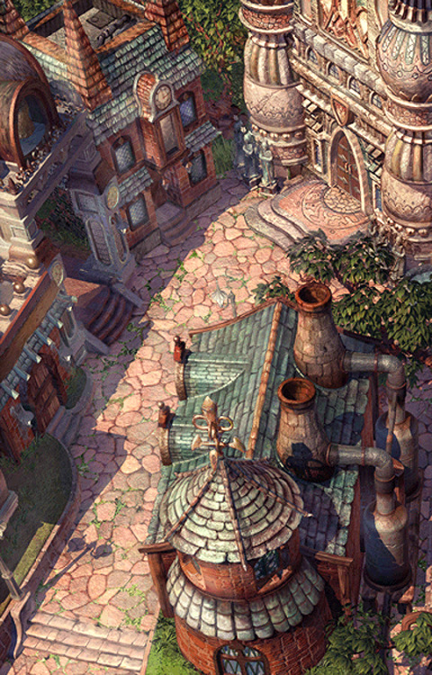 finalfantasyix:ffix, lindblum church street