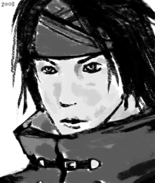 art comparison final fantasy 7 final fantasy VII Vincent Valentine advent children
