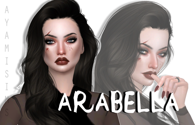 A Y A M I SIMS Arabella Hair Eyebrows Eyes Skin Shade   Tumblr Of9wl3p1cM1ux3d1ao1 640 