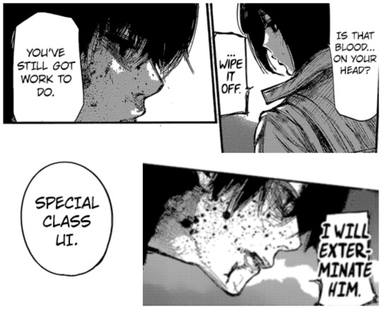 Kaneki becoming Arima. – linkspooky