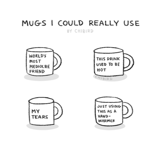 chibird:Mugs I still want to make! 