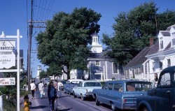 @60's cars on the street