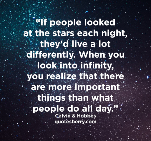 If people looked at the stars each night, they’d... | QuotesBerry ...