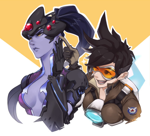 overwatch-arts:Widowmaker X TracerPmolita