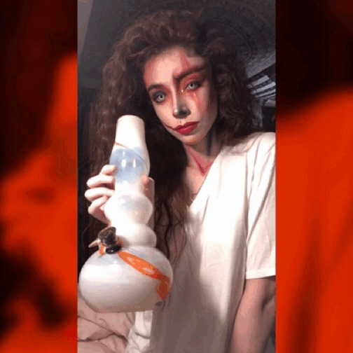 pretty clown girl