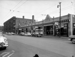 @60's cars on the street