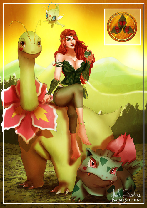 fyeahpoisonivy:[Image: A full color illustration of DC comics...