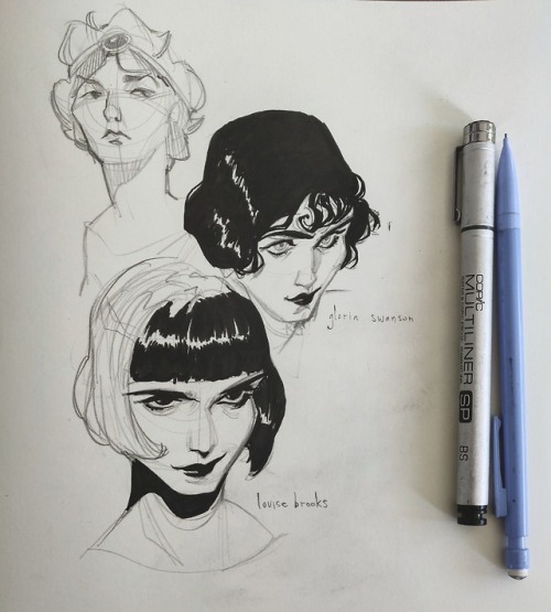 loish:I broke in a new sketchbook last week! Here’s some of...