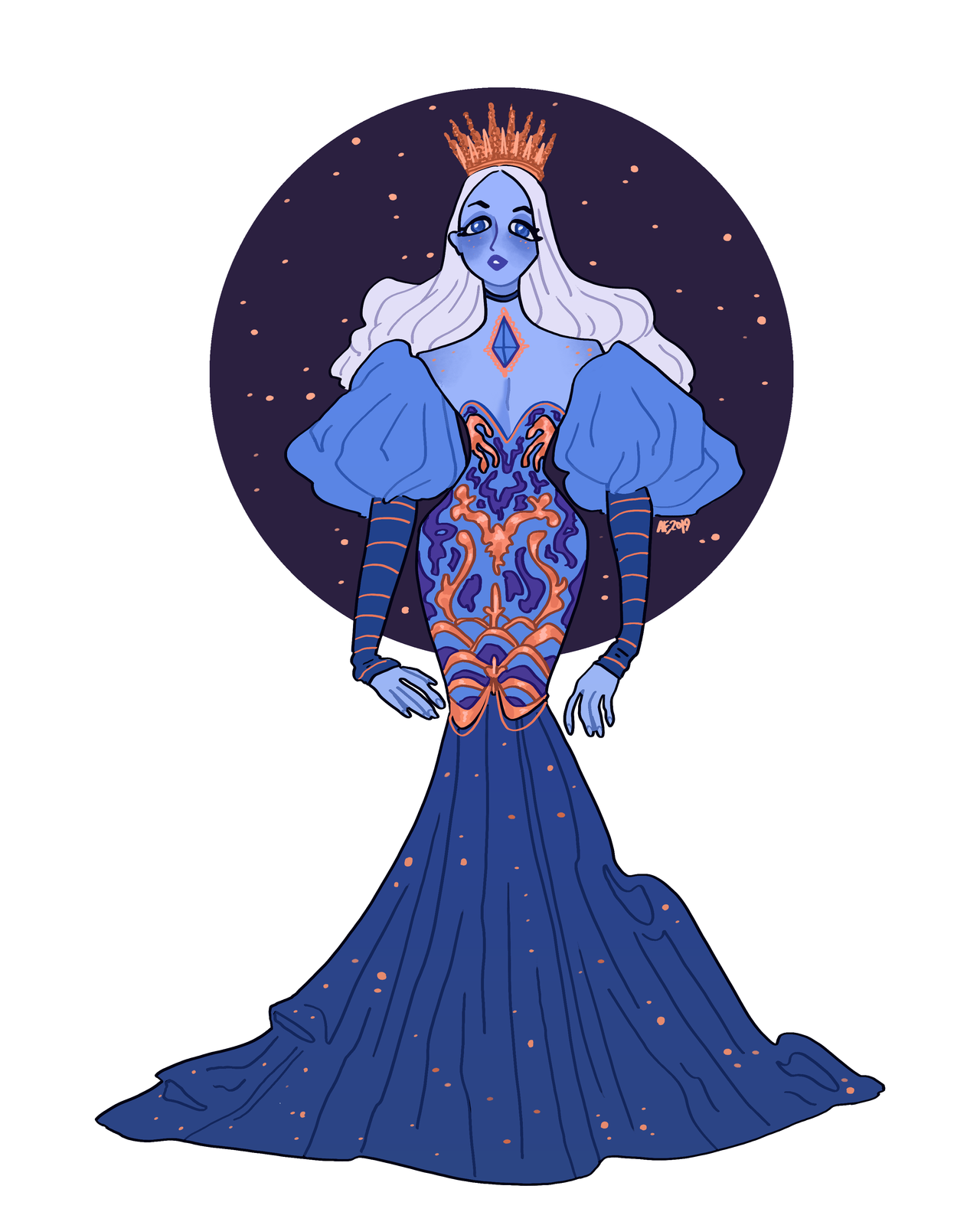 queen blu