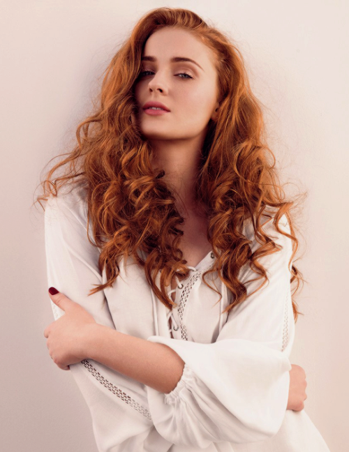 anakinis:Sophie Turner photographed by Dusan Reljin for GQ...