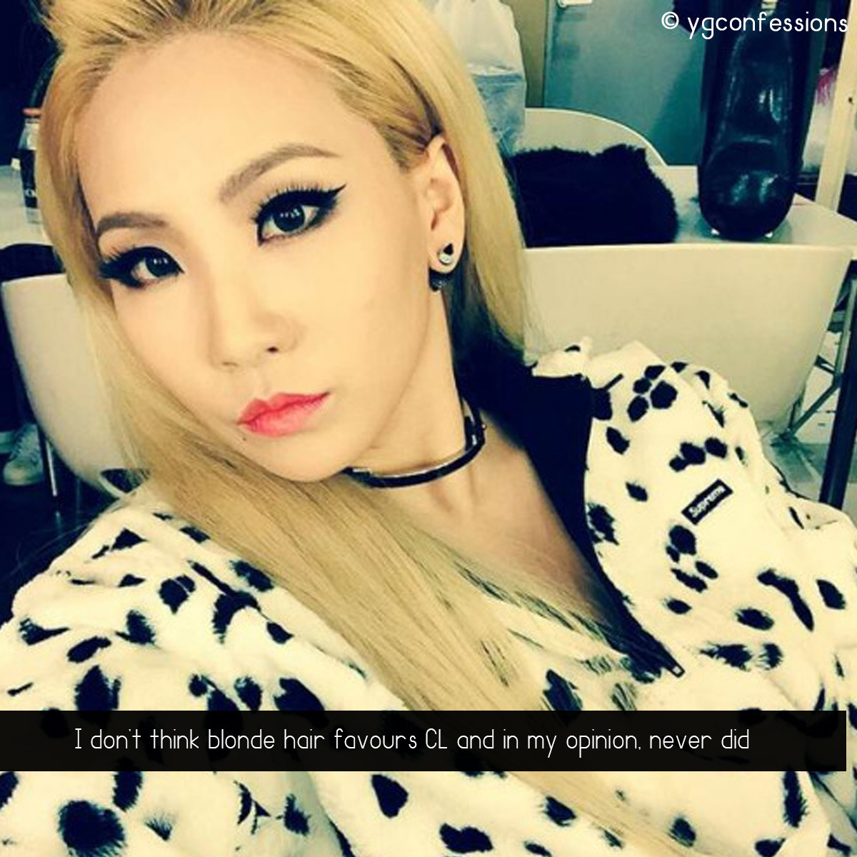 Yg Confessions I Don T Think Blonde Hair Favours Cl And In My