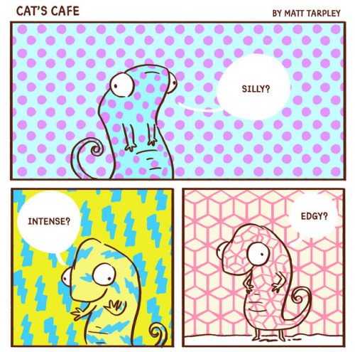 catscafecomics:Decisions, decisions…