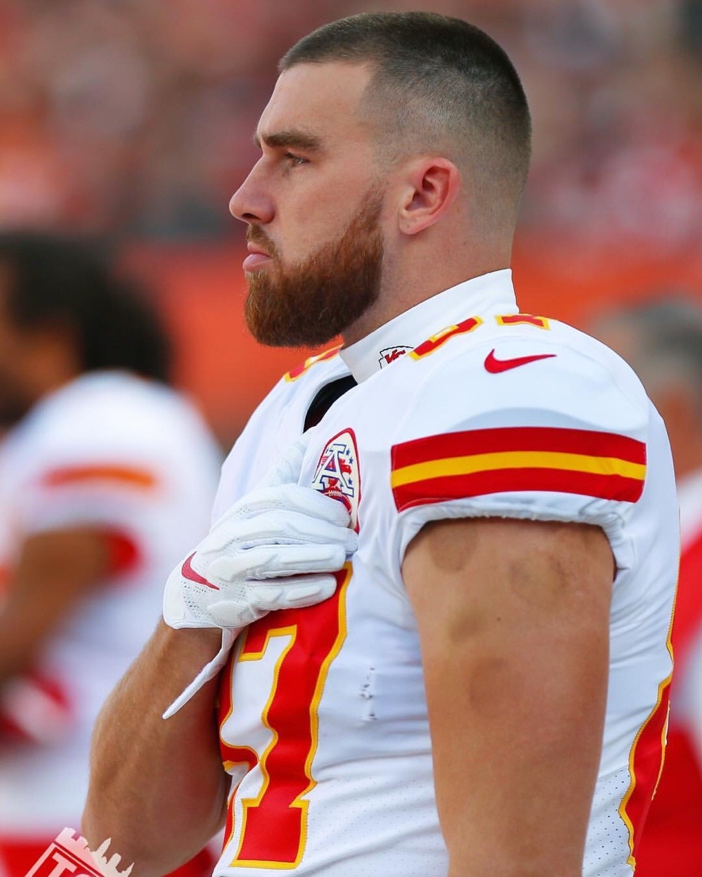 Buzzcuts and Clippers — Travis Kelce Tight End Kansas City Chiefs