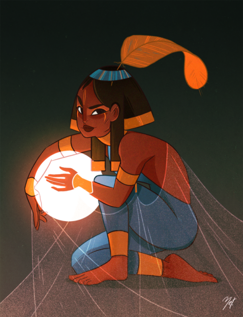 metmarfil:Ma'at, Egyptian goddess of Truth and Justice.Ko-fi