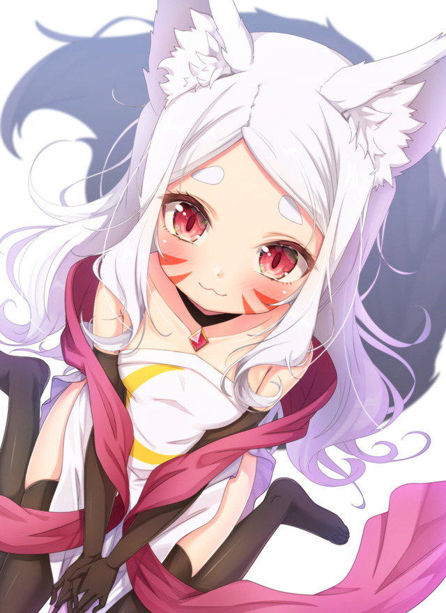 Very cute fox girl Shiro: Sewayaki Kitsune no (05 Jun 2019)｜Random Anime Arts [rARTs 