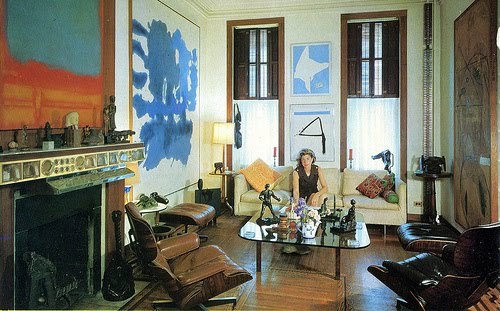 annaawh:Helen Frankenthaler and Robert Motherwell home