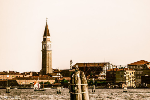 James Ratelet, sur les chemins italiens, Venise , Italie,...