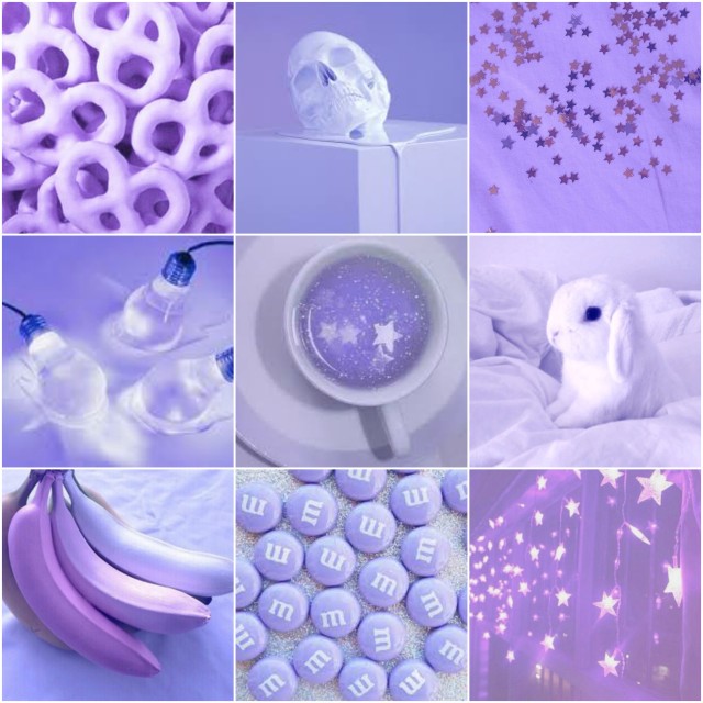 Aesthetically pleasing — Light Purple Moodboard