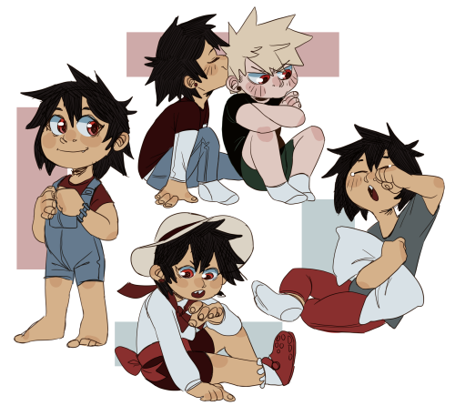 bakugou children | Tumblr