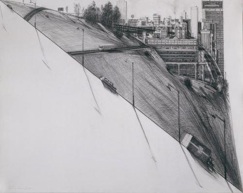 (via Wayne Thiebaud, Draftsman  | The Morgan Library &...