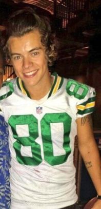 harry styles packers shirt