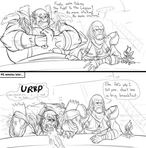 Off to the Broken Shore assault, with Croesu and his...