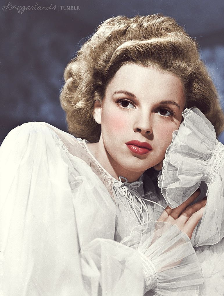 Judy Garland In Colour, Ca. 1942 - I Look At You And There Stands Love