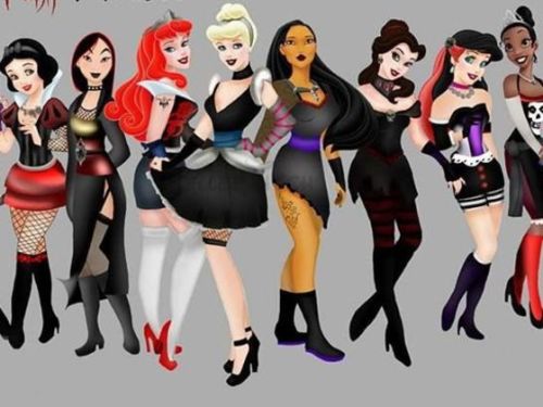 Goth Disney On Tumblr