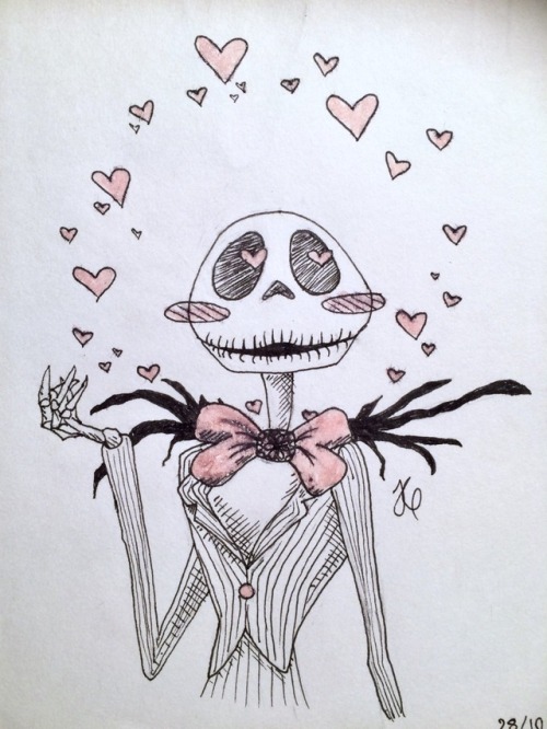 TSinktober day 28 jack skellington the nightmare before christmas art my art