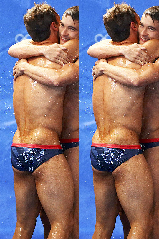 Tom Daley & Dan Goodfellow at the Rio 2016 Olympic Games (August 8th) .